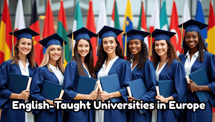 english taught universtiy in Europe