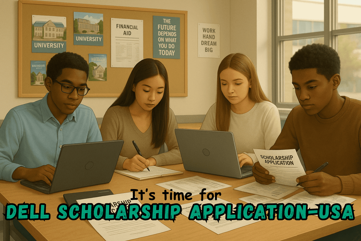 Dell scholarship application