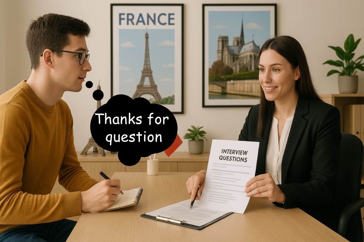 Interview Questions for French College