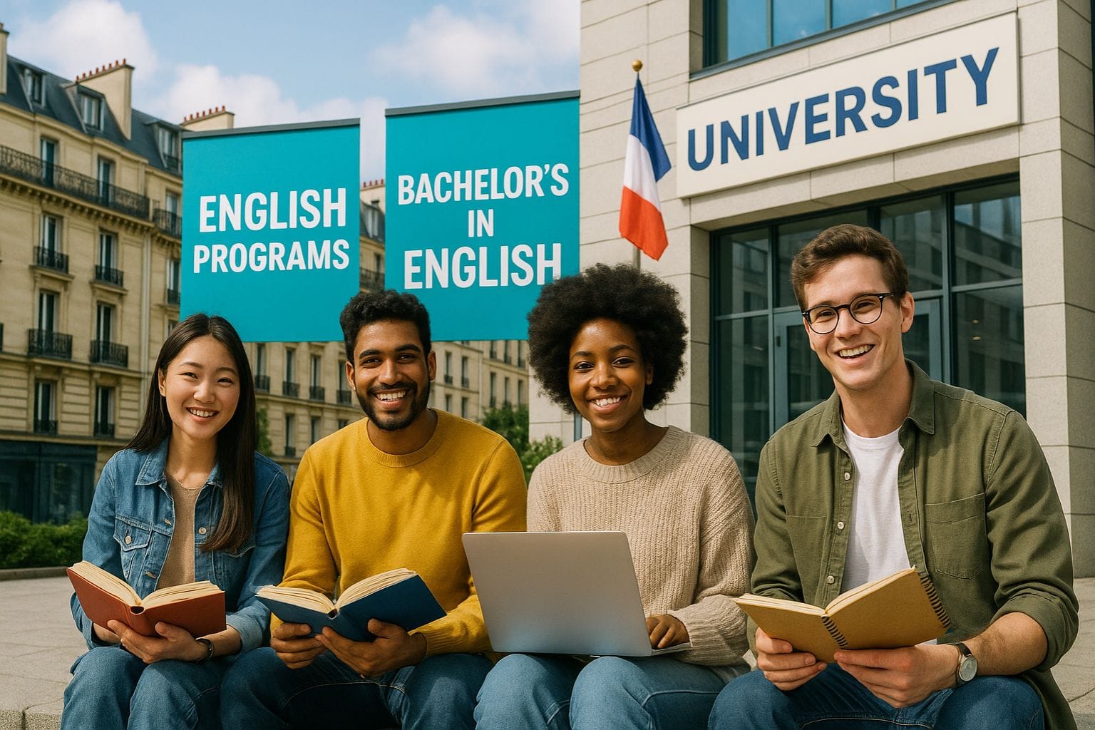 Universities in France that teach in English undergraduate