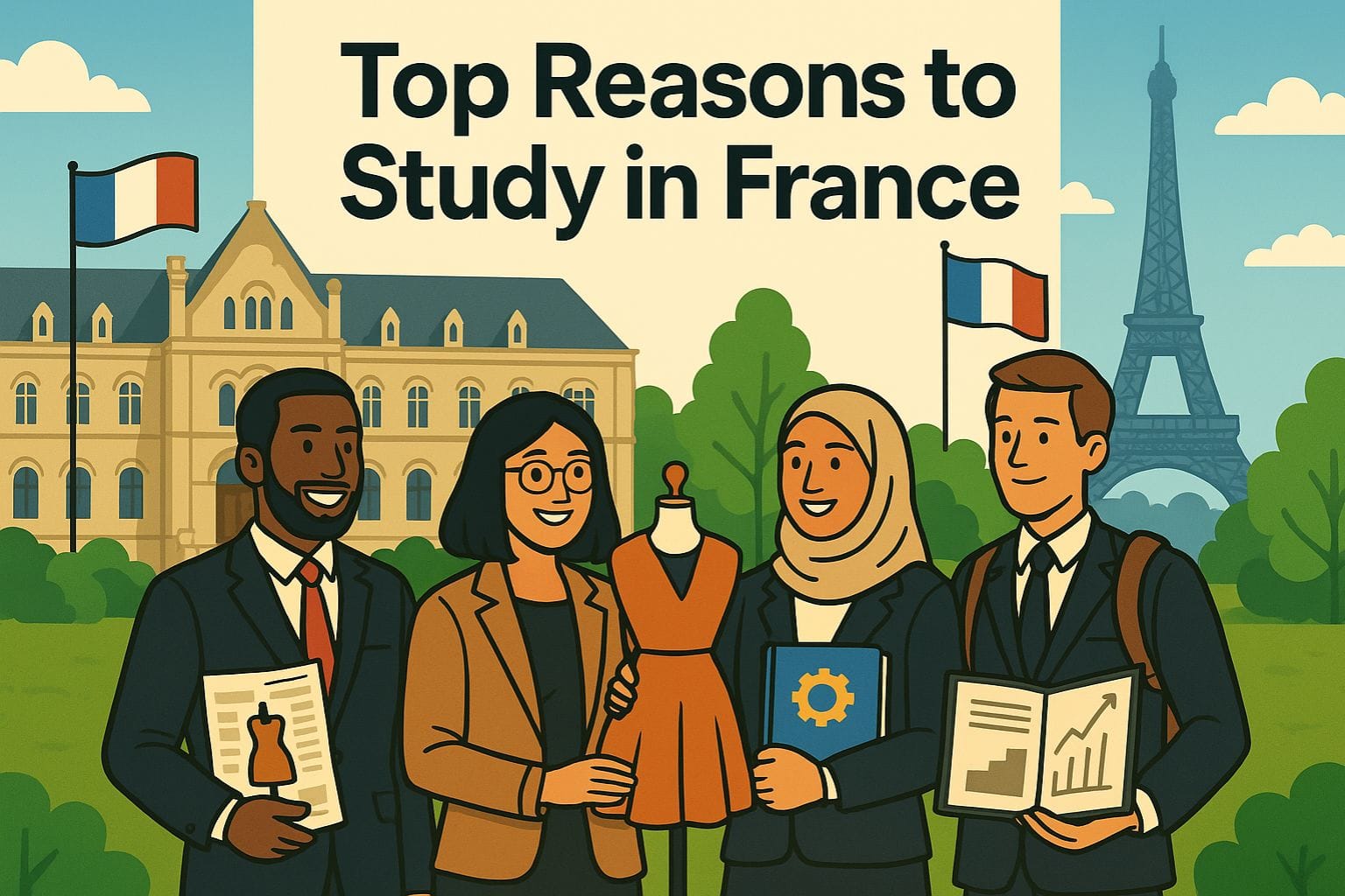 top reason to study in france