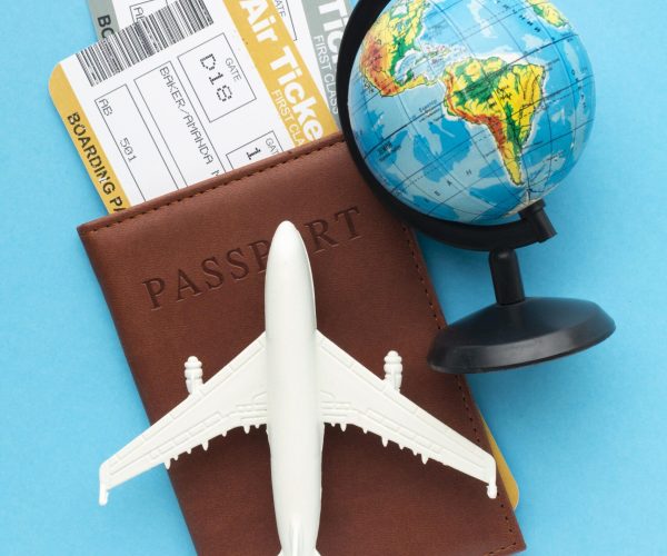 top-view-passport-tickets-arrangement